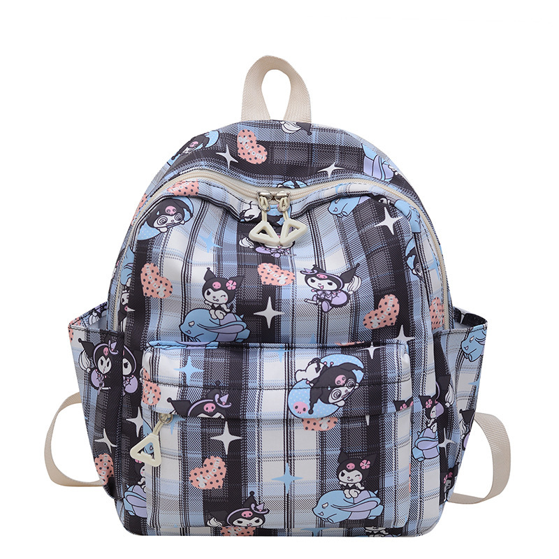 Sanrio Kindergarten Mochila escolar de gran capacidad Mochila para niños casual Cool Luomi Mochila para niños Mochila de primer grado