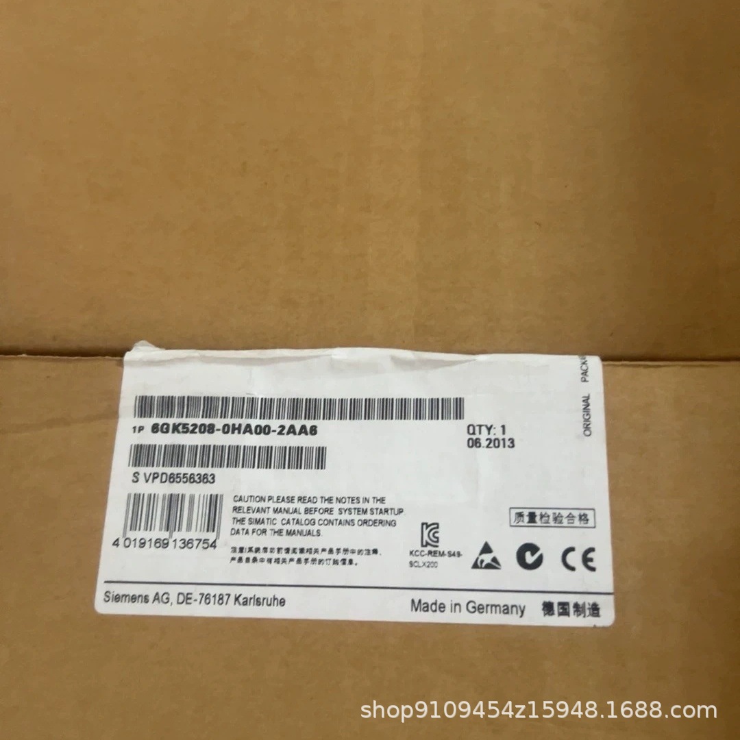 西门子交换机6GK5208-0HA00-2AA6全新原装正品现货  议价 优惠