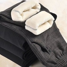 妈妈裤子冬季中老年女裤棉裤加绒加厚老年人女奶奶秋冬保暖裤外穿