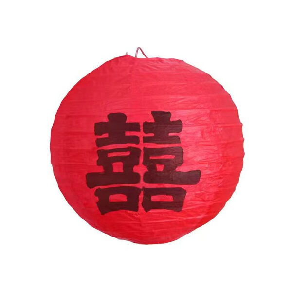 Wedding red lantern Chinese paper lantern tree hanging ornaments…