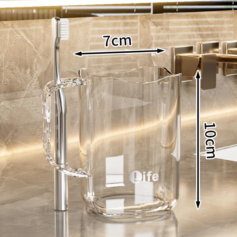 Munsköljsglas för par och studenter estetisk badrumsmugg_voghion.com