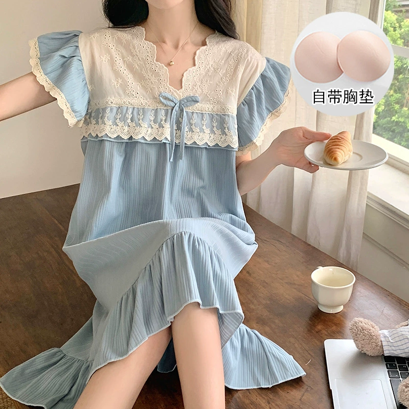 Top with cups, knitted pijama, sexy set