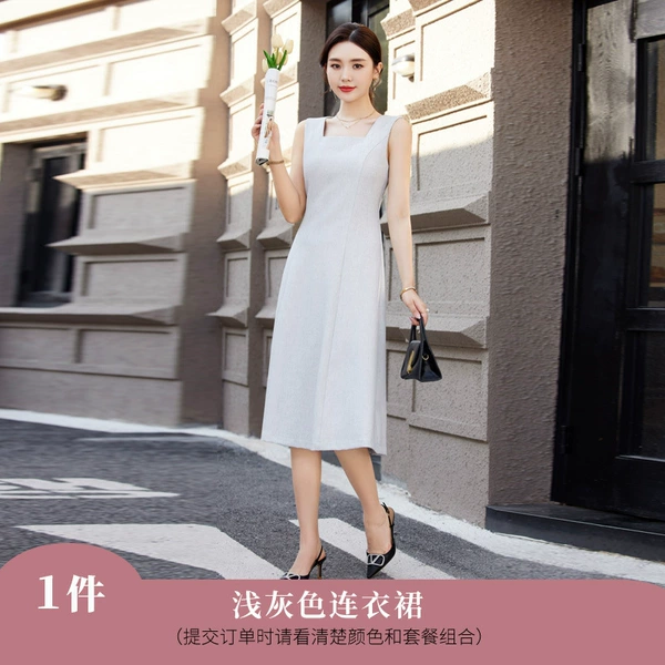 932 light gray dress