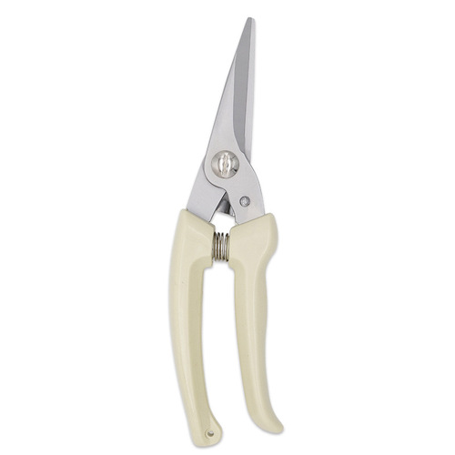 Yangjiang manufacturer wholesale garden scissors, pruning shears, straight-head grape pruning and fruit picking scissors, orange flower pruning and fruit picking scissors