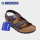 Summer Cork Sandals Beach Shoes Flat Heel Slippers Soft Bottom Sandals Women's Slippers Unisex Couple Buckle Beach Sandals