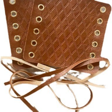 다이아몬드 체크 브라운