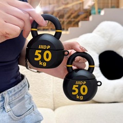 50kg ダンベル AirPods Pro 保護ケース 1/2 世代 Apple Bluetooth ヘッドセット ケース AirPods4 に適しています
