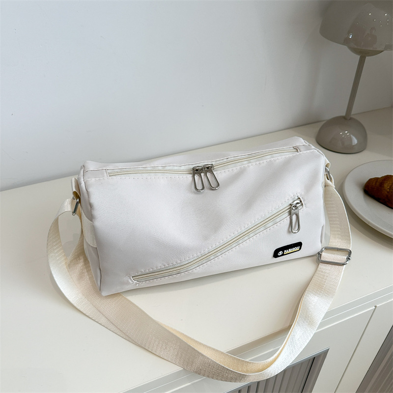 Bolso de gran capacidad para mujeres 2024 invierno nueva moda moda bolso de tela casual bolso de hombro viaje corto mochila