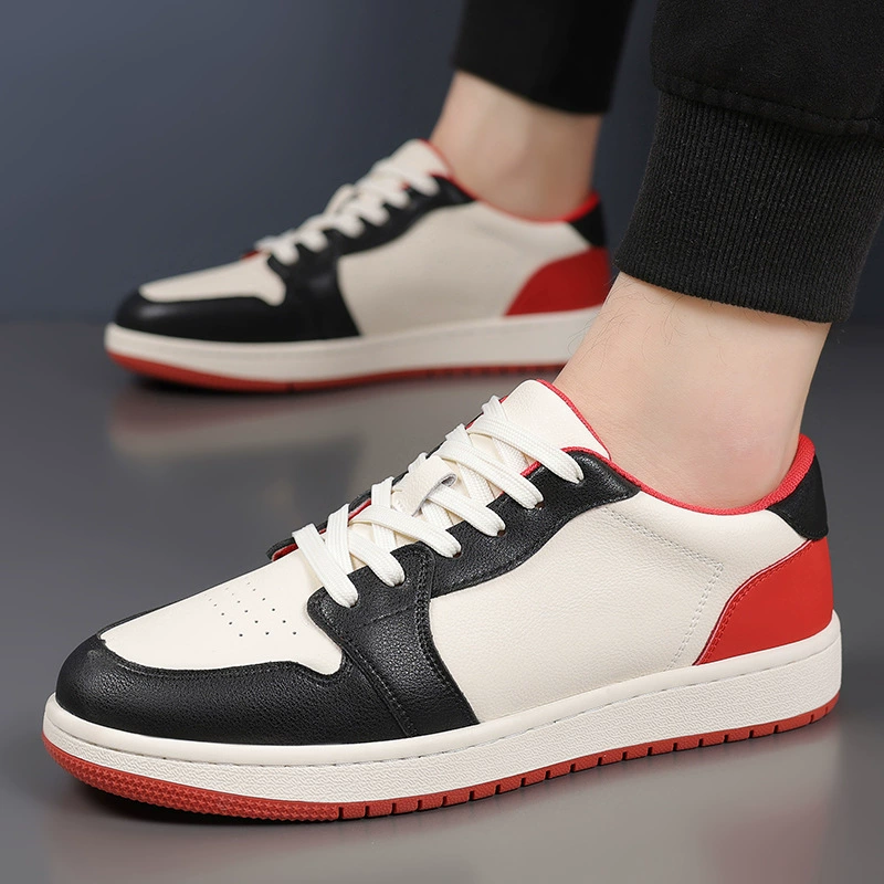 Весенние новые двухслойные белые туфли из коровьей кожи 2025 года, дышащие и не вонючие мужские кроссовки, модные и универсальные мужские туфли из натуральной кожи