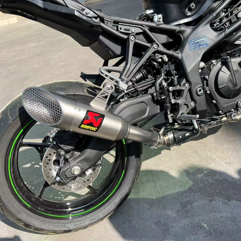 Глушитель Kawasaki ZX4R, средняя часть ZX4RR, модификация Yoshimura R77 SC, глушитель из карбона