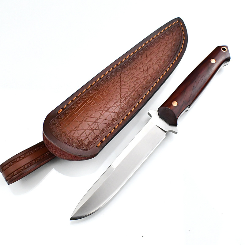 户外刀一体龙骨高硬度野外战术刀工厂直供便携随身刀露营防身折刀