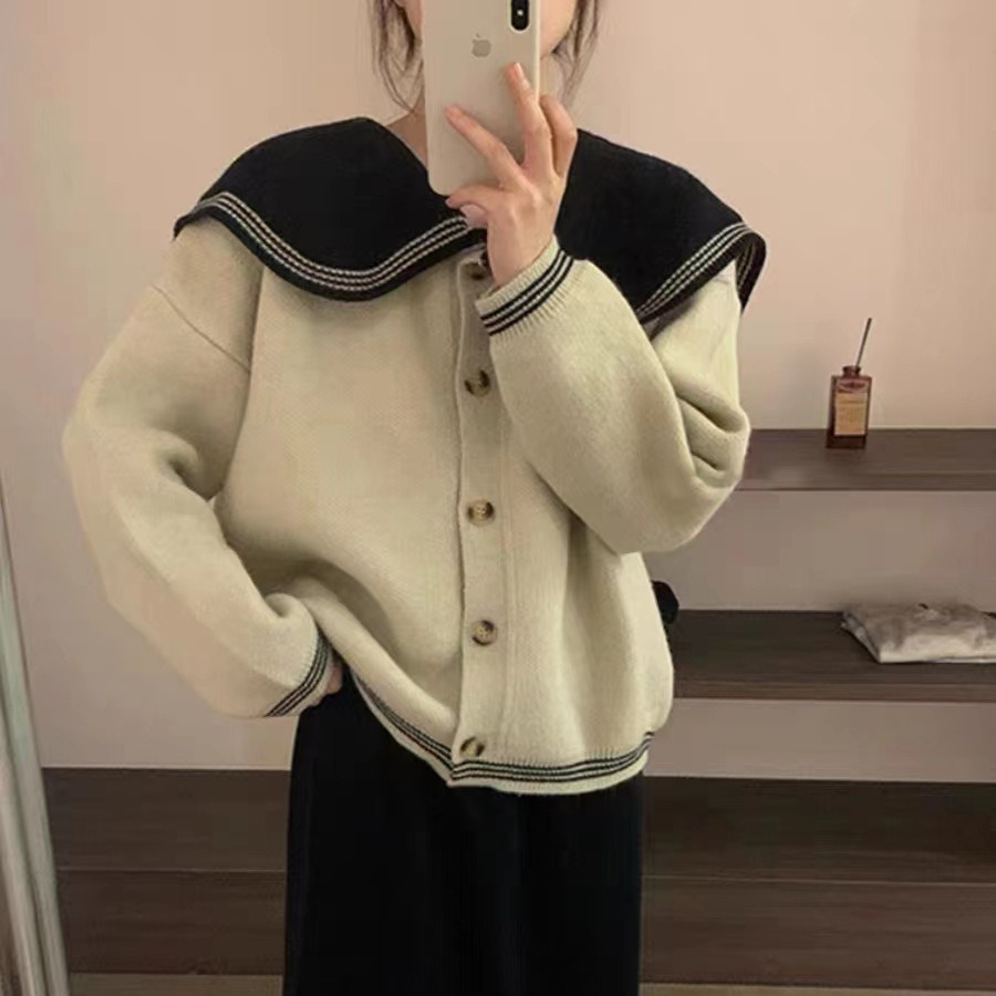 Navy demi-season doll