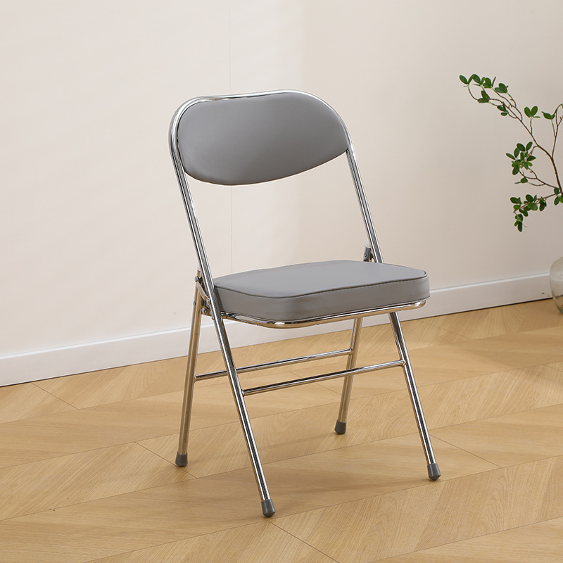 전기 도금된 다리 회색 가죽 표면