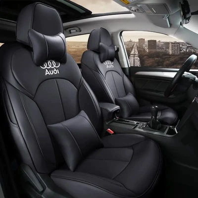 A6La4Lq5La4Lq3A6Lq5La3A7Q7 Leather Seat | Modelə uyğun (Original) oturacaq örtükləri - black-deluxe-edition-five-seats-nappa-leather-fully-surrounded-front-and-rear-rows