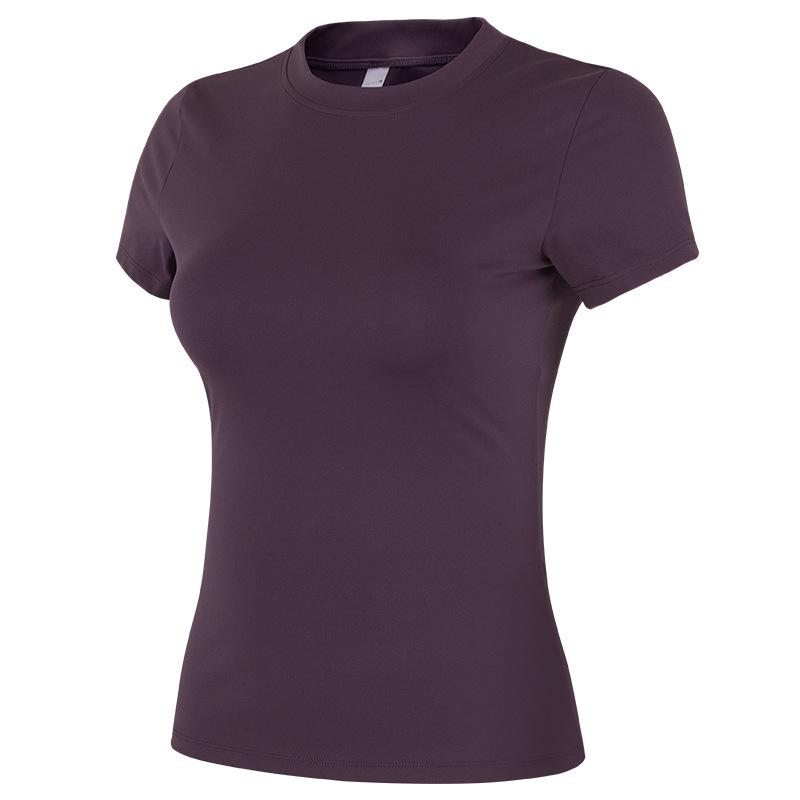 Rapid Sports Tops Slimming Look Pilates Training T-Shirt Summer Short-Sleeved Thin Quick-Drying High-Elastic Yoga Clothes