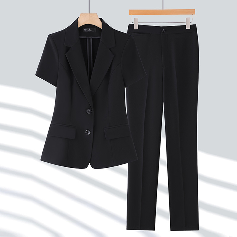 검은 양복 + 바지