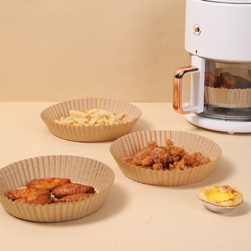 Meliya air fryer paper plate special paper household oil-absorbing paper holder food grade barbecue baking paper department store wholesale
