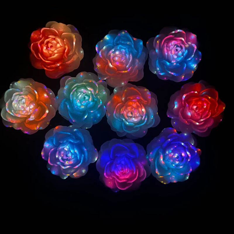 【哑光大茉莉】卡37mm萤火虫夜光 手工DIY饰品-树脂|undefined