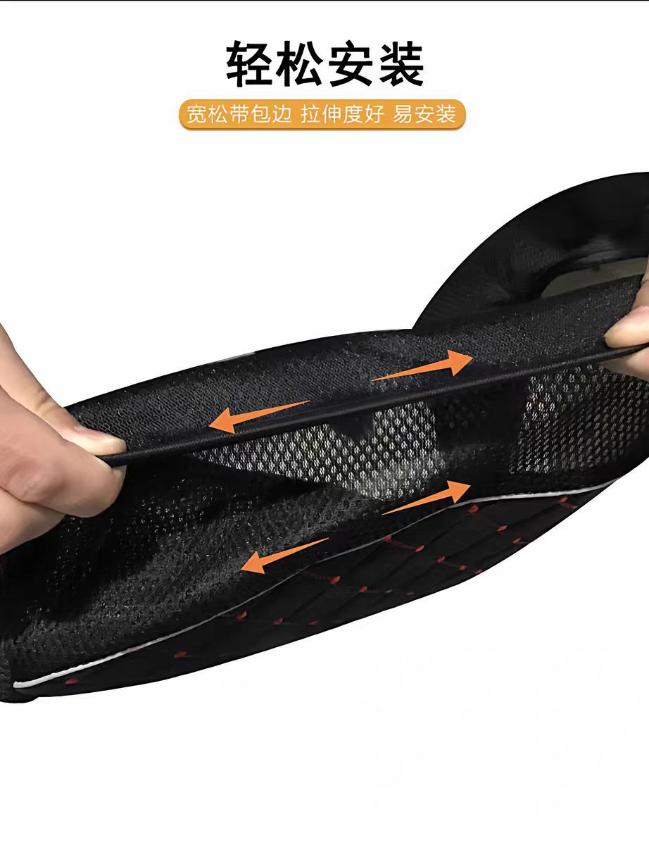 Electric vehicle seat cushion, motorcycle pedal breathable and insulated seat cover, electric scooter fabric checkered seat cushion, factory wholesale