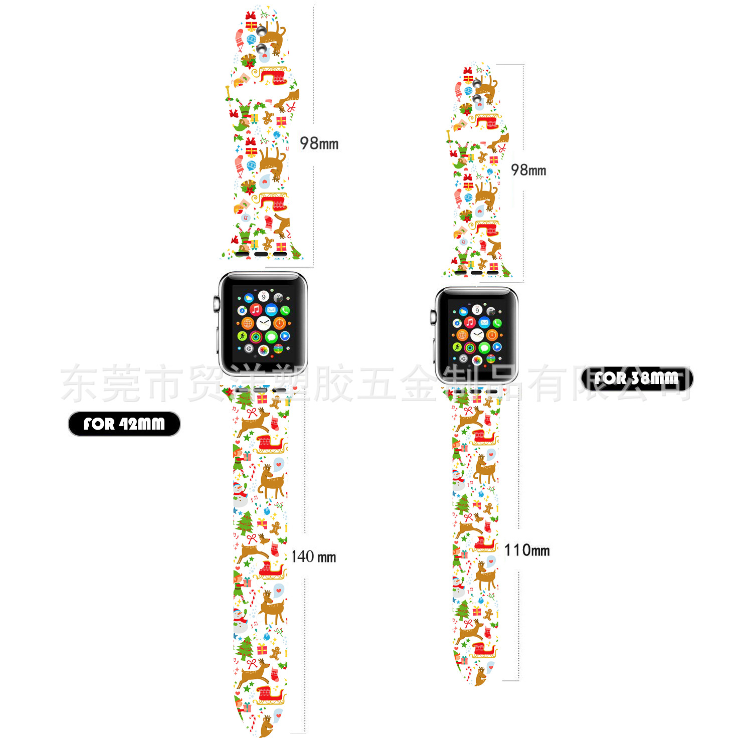 Silicone đinh đơn chính thức Một Giáng sinh vui nhộn 2 / 38/40/41/42 (thế hệ thứ 10) mm