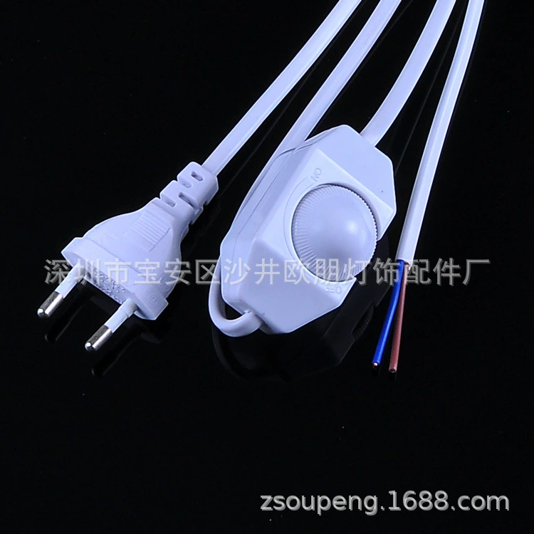 Европейский штекер затемнитель штепсельный кабель Регуляционный выключатель штепсельный штепсельный штепсельный штепсельный штепсельный штепсельный штепсельный шнур