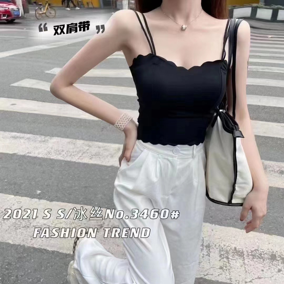 Summer silk tube top
