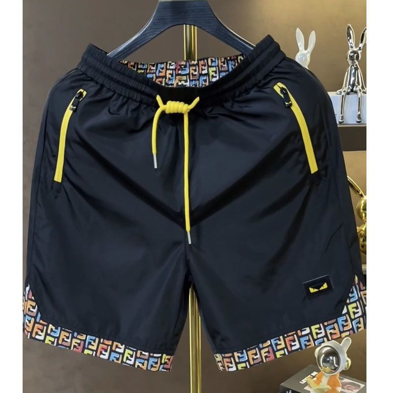 2025 Summer New Breathable Fashionable All-match Trendy Men's Casual Slim-fit Business Korean Shorts