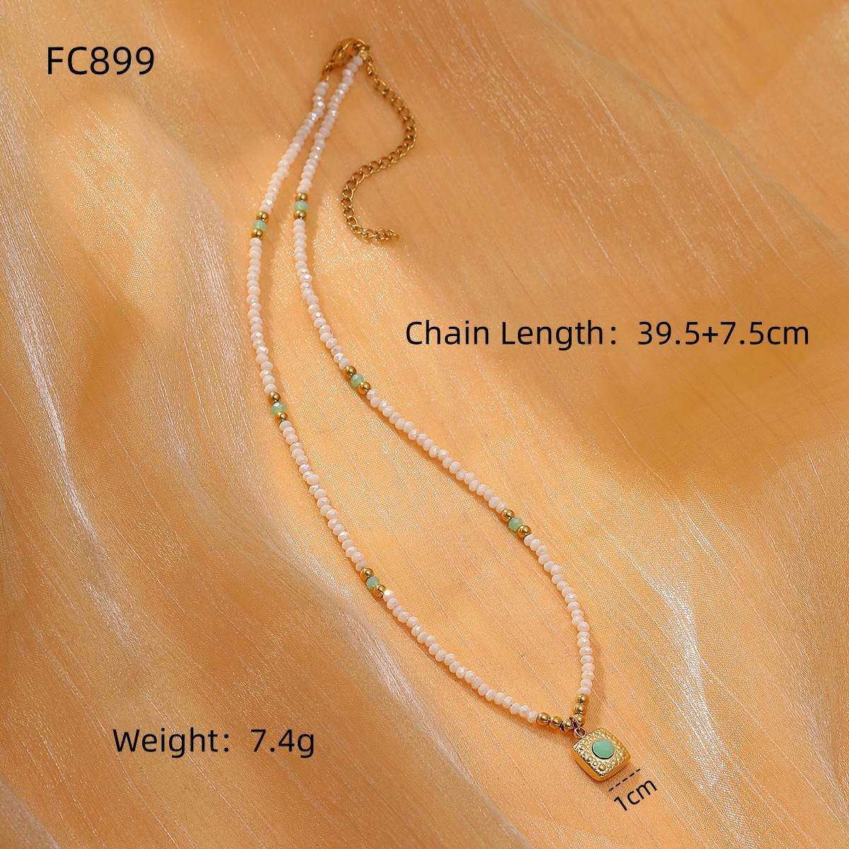 Plating Design Wholesale Jewelry Simple Style Classic Style Heart Shape 304 Stainless Steel Natural Stone Natural Stone Plating Rings Bracelets Necklace