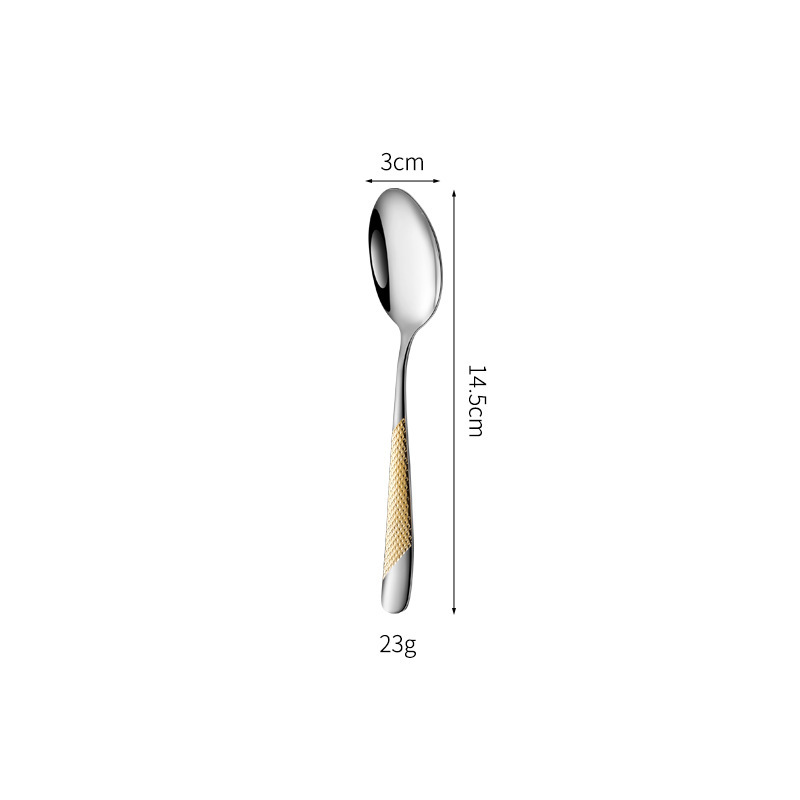 星ドリルステンレスナイフフォークスプーン創意軽豪華ホテル食器高級金メッキステーキナイフフォークセットアマゾン|undefined