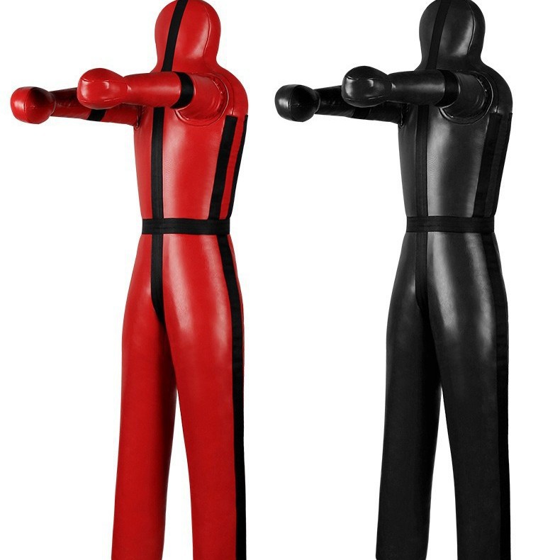 Fire Training Double-Legged Dummy Jiu-Jitsu Fighting Hanging Humanoid Sandbag Muay Thai Fighting Sanda Training Sandbag