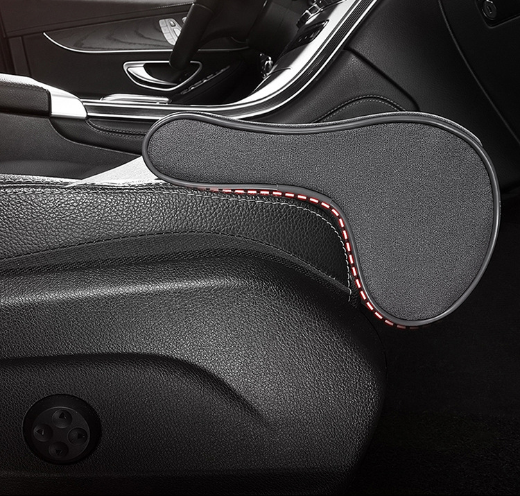 Extended car seat leg support suede non-slip integrated memory foam main driving extension pad cross-border hot sale