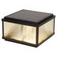 Solar Outdoor Waterproof LED Column Head Light Villa Garden Landscape Courtyard Light Enclosed Wall Door Column Light Away Light