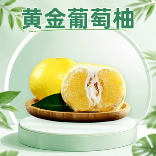 福建黄金葡萄柚 一件代发黄皮柚子纸箱装果汁充足试吃装新鲜水果