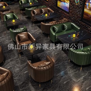 Ретро винный бар диван прозрачный бар западный ресторан ресторан ресторан Кафе Кафе Кафе и стул Комбинированный боевой комбинация