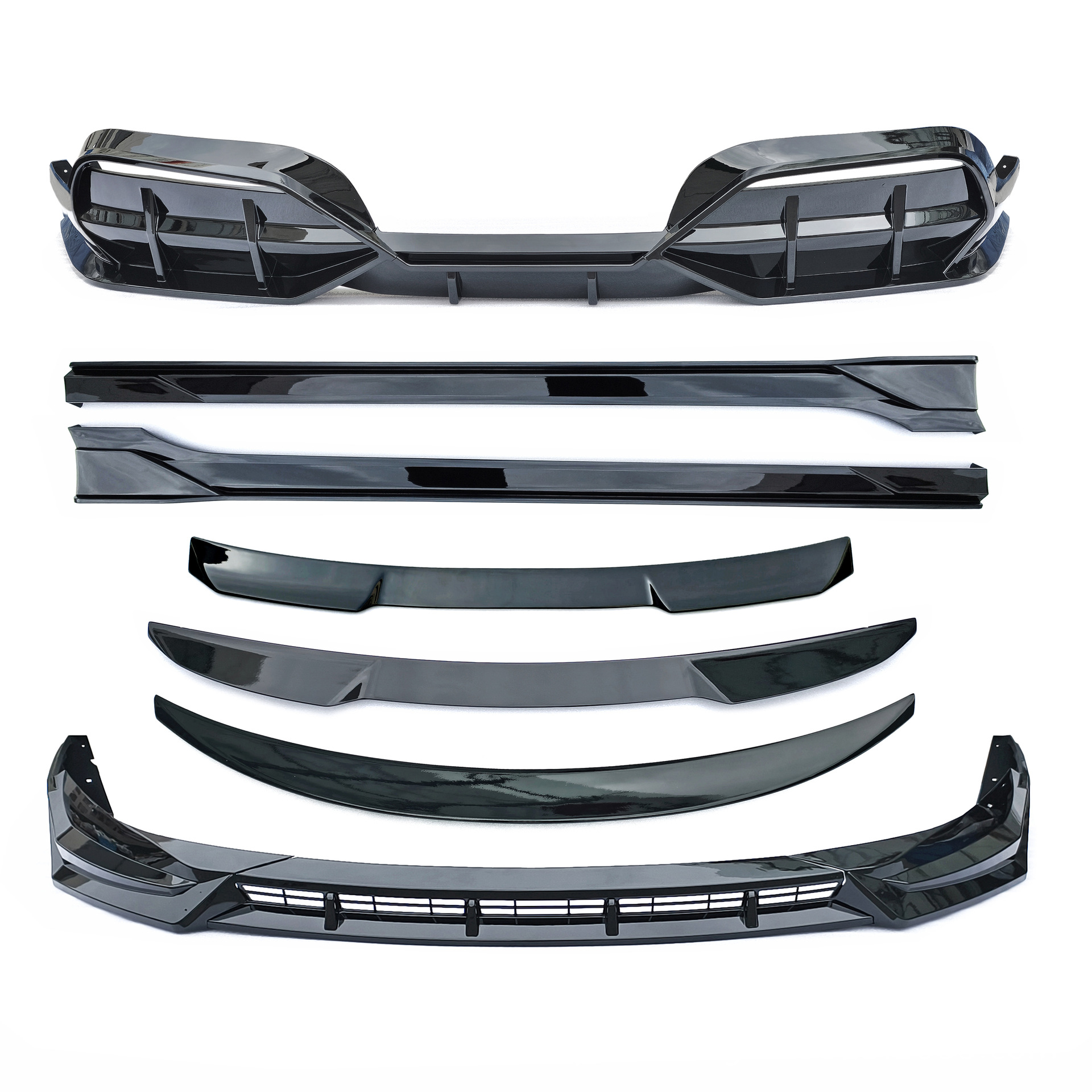 Suitable for 25 models of BYD Seal 05 DMi-DC version Seal 05 body kit [glossy black]
