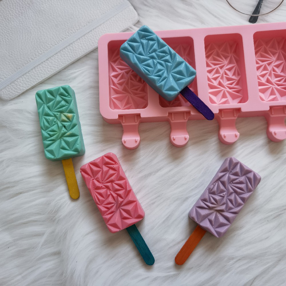 4 colinas helado 270 helado molde de silicona postre hielo barras de hielo hacer suministros de fiesta de verano