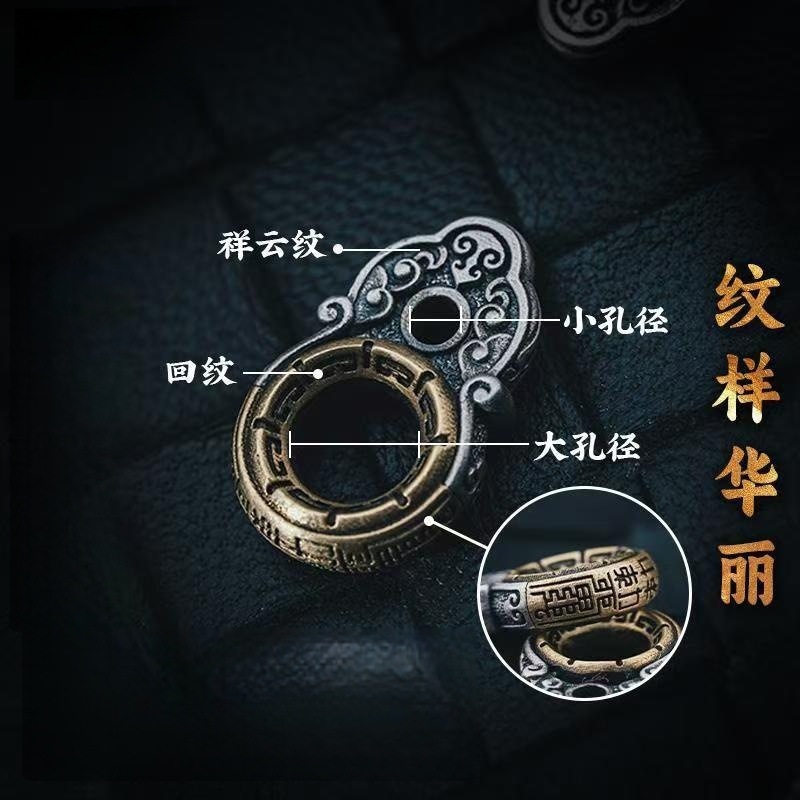 福禄隔环丨diy饰品葫芦隔片文玩配饰卡环手串侧挂道系配件|undefined