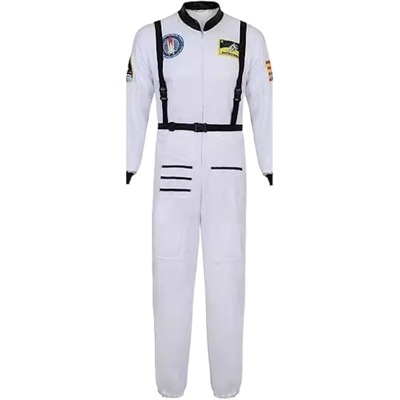 Halloween Cosplay adulto astronauta Cosplay traje de disfraces bola astronauta Fuerza Aérea rendimiento