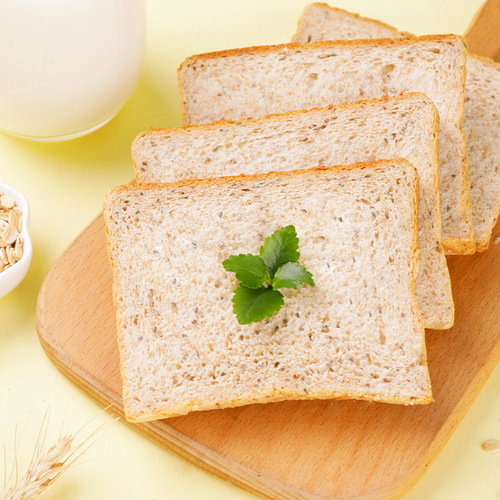Whole Wheat Rye Toast Bread Full Carton No Added Sugar Leisure Snacks Breakfast Food Wholesale