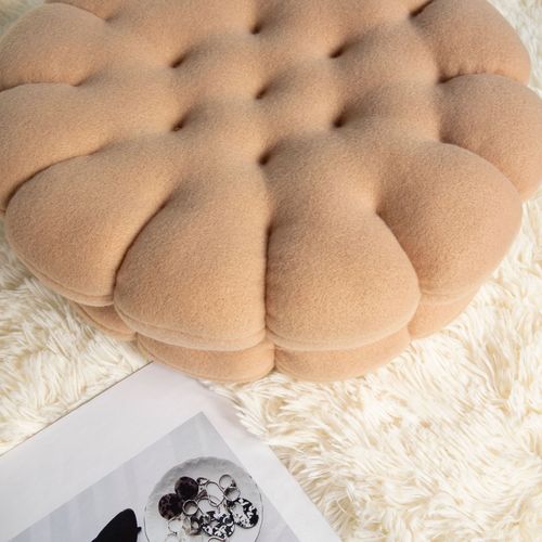 Creative plush cushion cushion ins style office sofa cushion lumbar support sedentary pillow bedside pillow