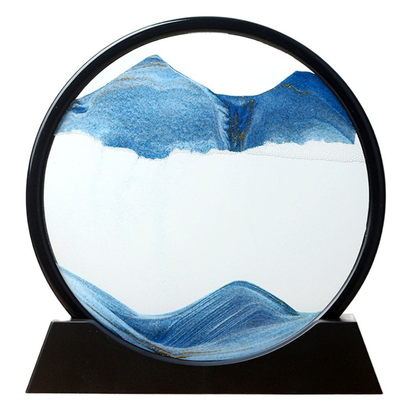 Quicksand pintura decoración 3D tridimensional reloj de arena Arte Creativo dinámico descompresión salón Oficina escritorio decoración regalo