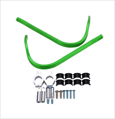 anti-drop handguard brake pull — Motorcycle Safety Supplies - green-all-aluminum-hand-guard