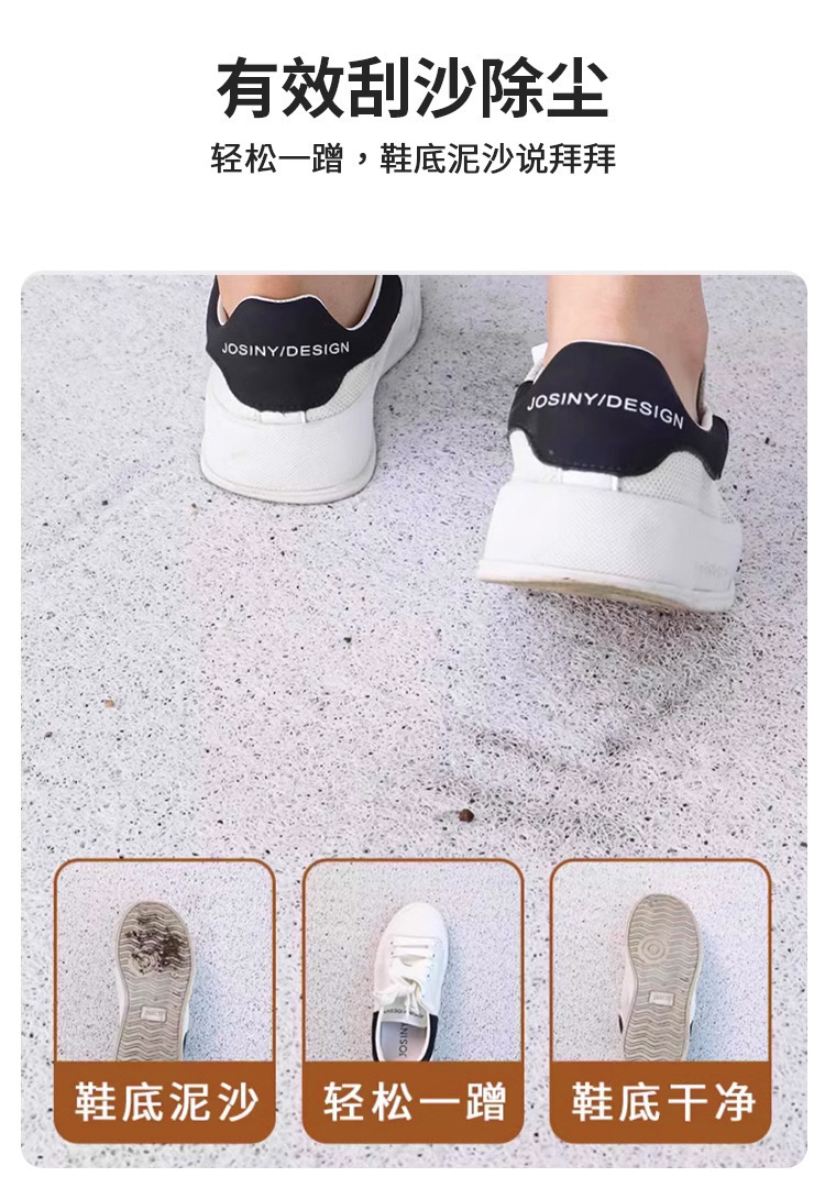 Cute cartoon entrance door mat for home use, non-slip, dirt-resistant, wear-resistant, can be cut to size, PVC carpet