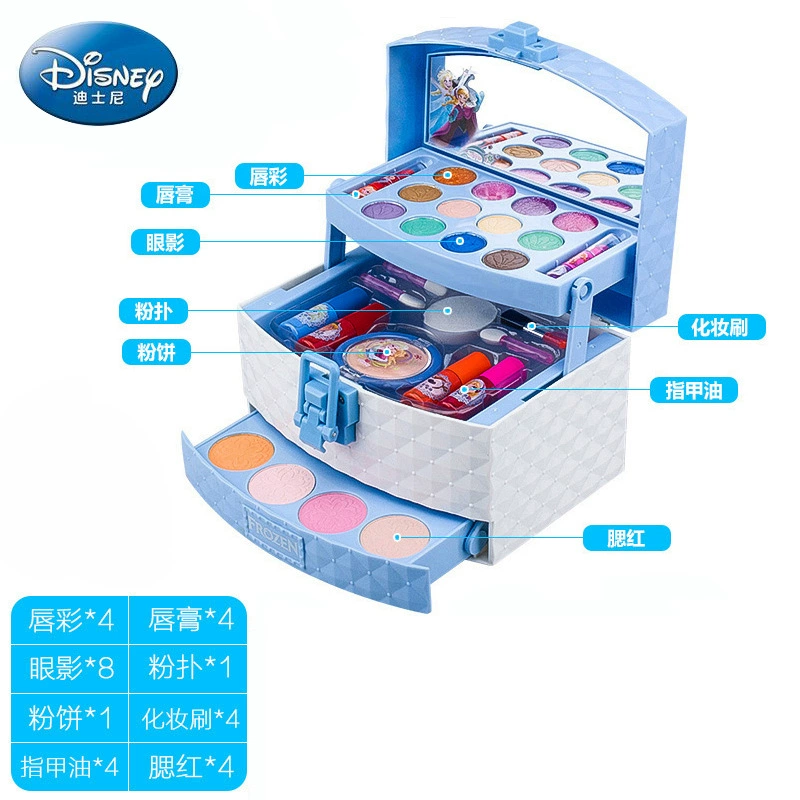 Disney, набор для макияжа, праймер для принцессы, косметичка, игрушка, “Frozen”, подарок на день рождения