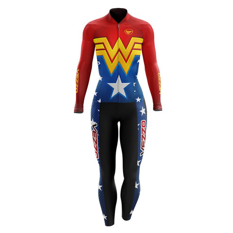 VEZZO Long Sleeve Trousers Women's Jumpsuit Bicycle Riding Clothing Outdoor Sports Clothing Available in Bulk