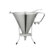 304不锈钢面糊漏斗章鱼小丸子面糊糖浆分配器烘焙多孔径漏斗