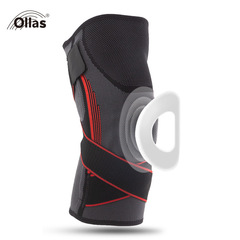 Factory direct supply of knee silicone spring support sports knee straps pressurized and thickened protection cross-border wholesale