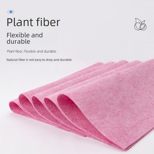 Coconut Shell Cleaning Cloth Household Grease Remover Dishwashing Towel Kitchen Absorbent Non-Falling Hair Dish Top Cleaning Cloth Lazy Person Cloth Wholesale