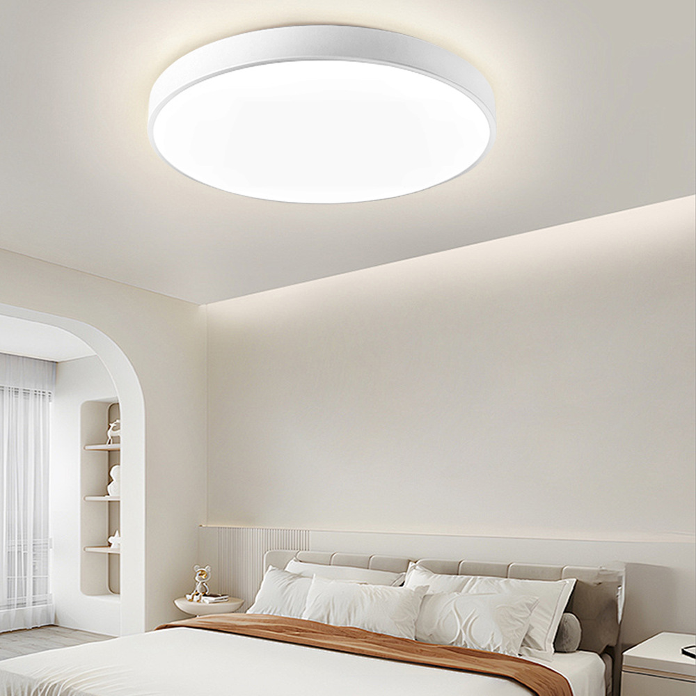 Lámpara de salón, lámpara de dormitorio, lámpara de techo LED modelo 2026, iluminación de habitación ultrafina y elegante, lámpara de comedor moderna y minimalista.
