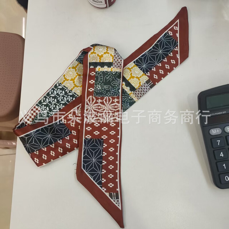 爆款现货韩版围巾飘带丝巾腰带配饰多功能百搭装饰丝巾批发|undefined
